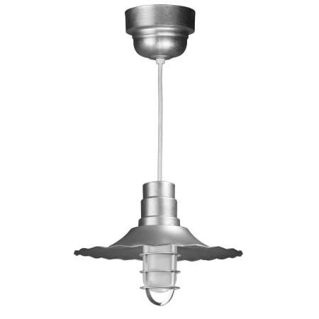 A large image of the ANP Lighting R916-49-100GLFR-GUP-49-RWHC Galvanized