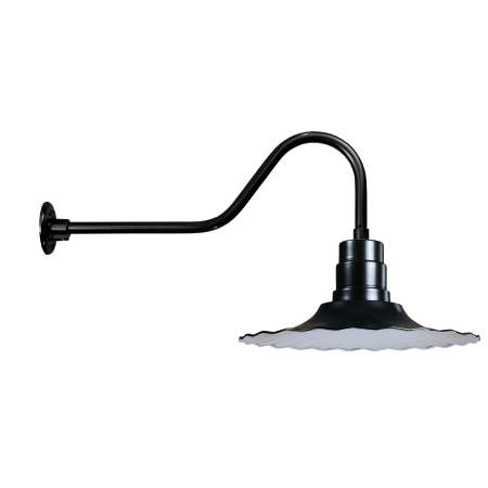 A large image of the ANP Lighting R918-41-E6-41 Black