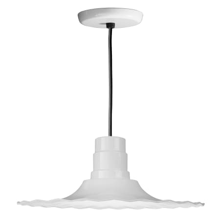 A large image of the ANP Lighting R918-44-BLC-44 White