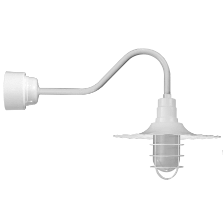 A large image of the ANP Lighting R918-44-E6-44-200GLFR White