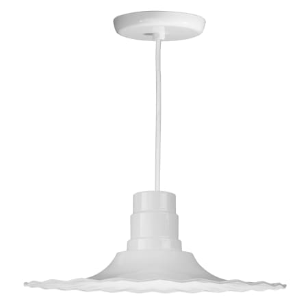 A large image of the ANP Lighting R918-44-WHC-44 White