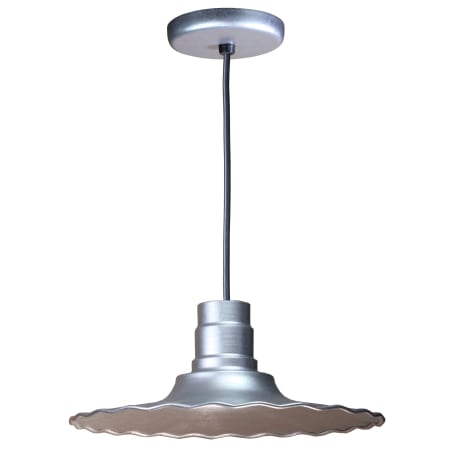 A large image of the ANP Lighting R918-49-BLC-49 Galvanized