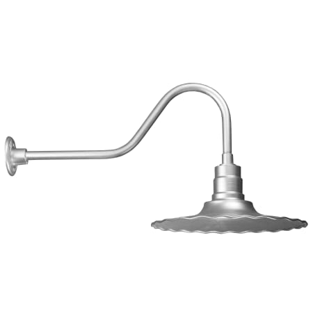 A large image of the ANP Lighting R918-49-E6-49 Galvanized