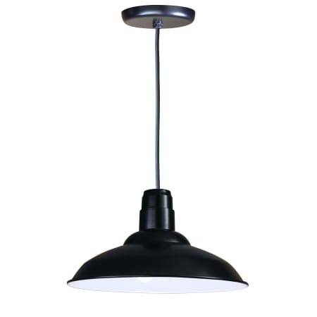 A large image of the ANP Lighting W516-41-BLC-41 Black