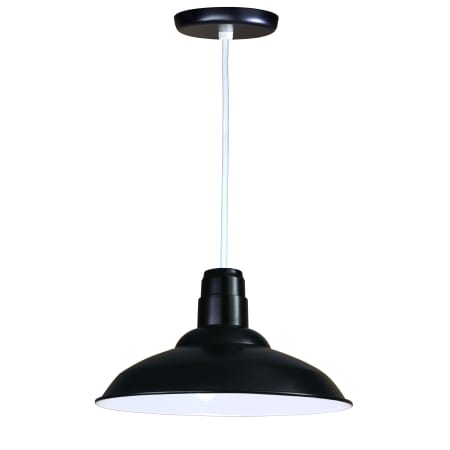 A large image of the ANP Lighting W516-41-WHC-41 Black