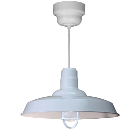 A large image of the ANP Lighting W518-44-100GLFR-GUP-44-RWHC White