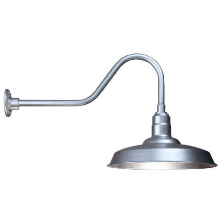 A large image of the ANP Lighting W518-49-E6-49 Galvanized
