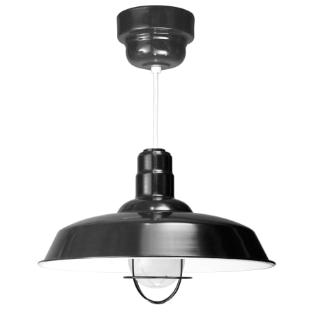 A large image of the ANP Lighting W520-41-200GLFR-GUP-41-RWHC Black