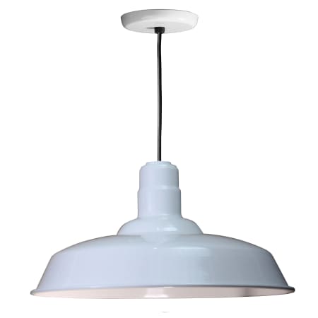 A large image of the ANP Lighting W520-44-BLC-44 White