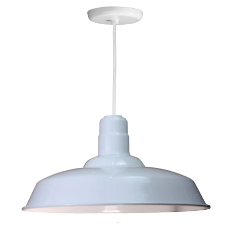 A large image of the ANP Lighting W520-44-WHC-44 White