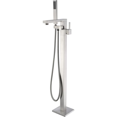 Anzzi Fs Az0037bn Brushed Nickel Khone Floor Mounted Tub Filler
