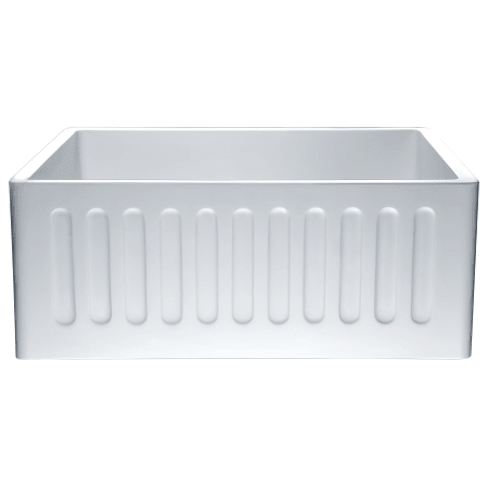 A large image of the Anzzi K-AZ22-1A ANZZI-K-AZ22-1A-Glossy White front sink view