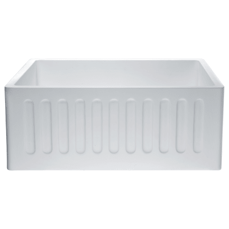 A large image of the Anzzi K-AZ22-1A ANZZI-K-AZ22-1A-Matte White front sink view