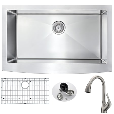 A large image of the Anzzi K33201A-031 Satin / Brushed Nickel