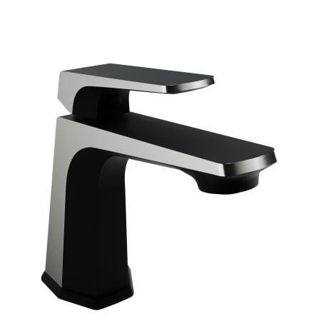 A large image of the Anzzi L-AZ903 Matte Black / Brushed Nickel