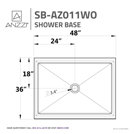 A large image of the Anzzi SB-AZ011 Alternate Image