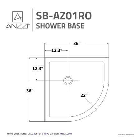 A large image of the Anzzi SB-AZ01RO Alternate Image
