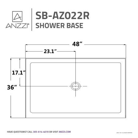 A large image of the Anzzi SB-AZ022R Alternate Image