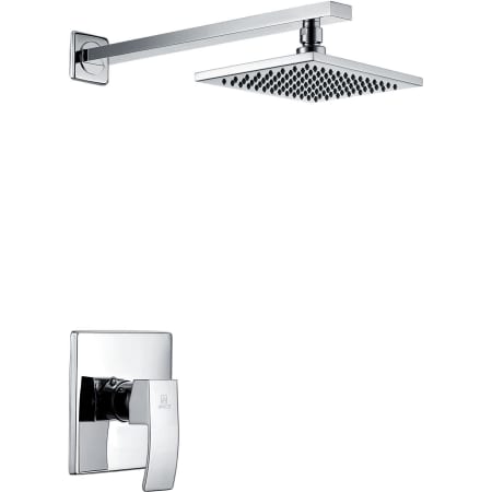 A large image of the Anzzi SH-AZ041 Polished Chrome
