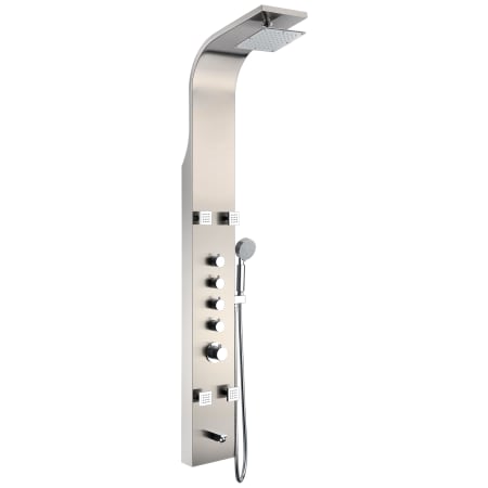 A large image of the Anzzi SP-AZ022 Brushed Stainless Steel
