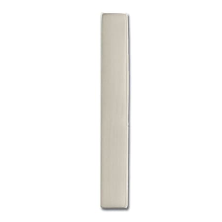A large image of the Architectural Mailboxes 3582-1 Satin Nickel