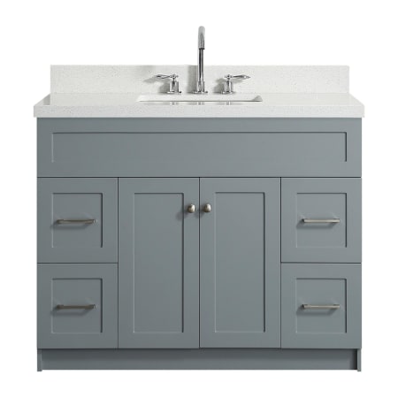 Ariel F043s Wq Vo Gry Grey Hamlet 43 Single Vanity Set With Ariel F043s Wq Vo