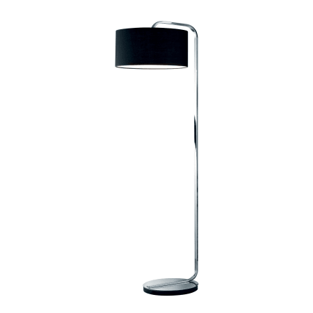 A large image of the Arnsberg 4001001 Chrome with Black Shade