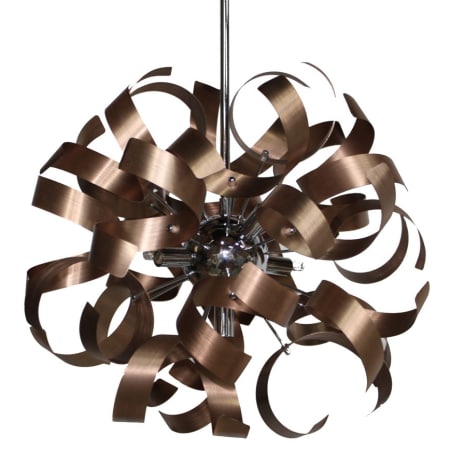 A large image of the Artcraft Lighting AC600 Brushed Copper / Chrome