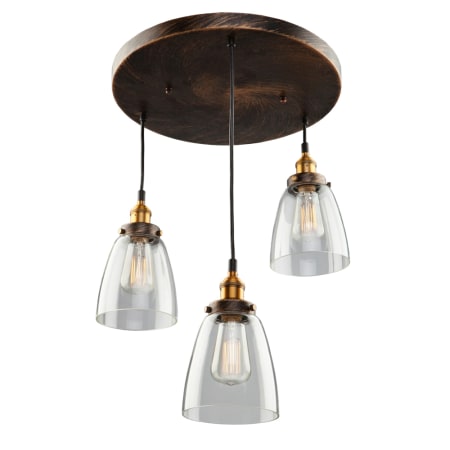A large image of the Artcraft Lighting AC10163 Copper / Brown