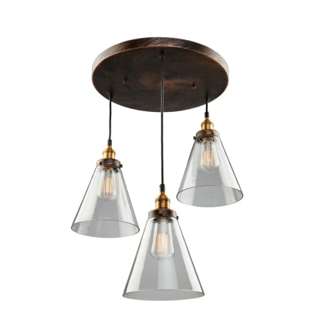 A large image of the Artcraft Lighting AC10167 Copper / Brown