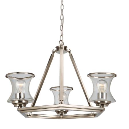 A large image of the Artcraft Lighting AC10233 Brushed Nickel