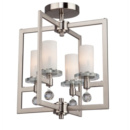 A large image of the Artcraft Lighting AC10273 Brushed Nickel