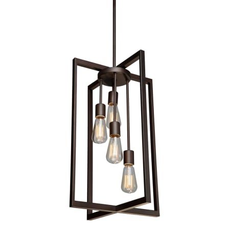 A large image of the Artcraft Lighting AC10414 Oil Rubbed Bronze
