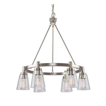 A large image of the Artcraft Lighting AC10765 Brushed Nickel