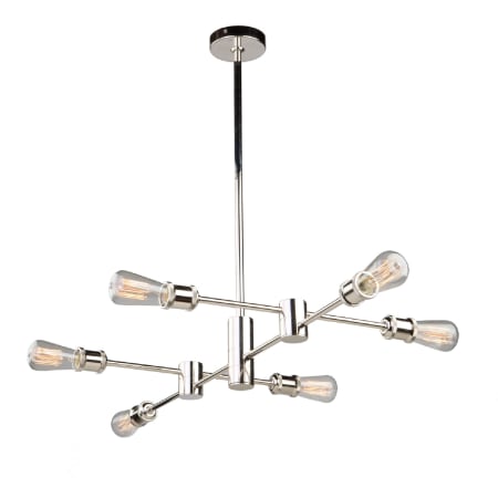 A large image of the Artcraft Lighting AC10786 Polished Nickel