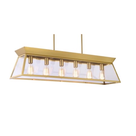 A large image of the Artcraft Lighting AC11854 Brushed Brass