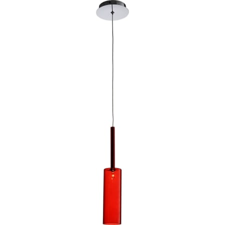 A large image of the Artcraft Lighting AC1341RDT Red