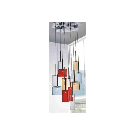 A large image of the Artcraft Lighting AC1345MU Multi-Colored
