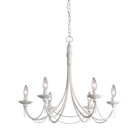 A large image of the Artcraft Lighting AC1486AW Antique White
