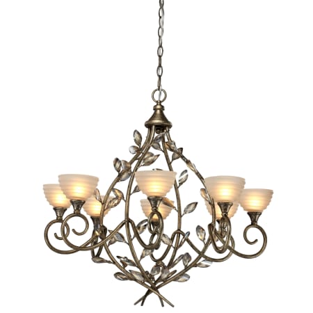 A large image of the Artcraft Lighting AC1518 Bronzed Gold
