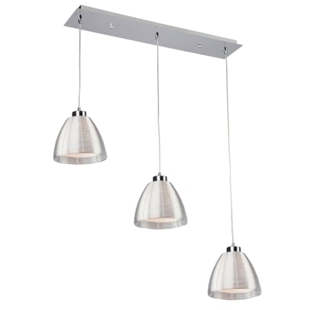 A large image of the Artcraft Lighting AC313SL Chrome