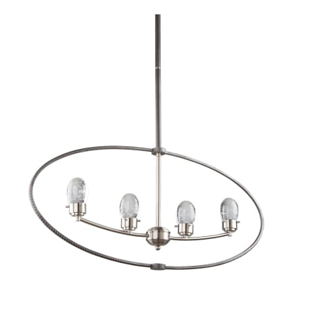 A large image of the Artcraft Lighting AC7454 Slate / Brushed Nickel