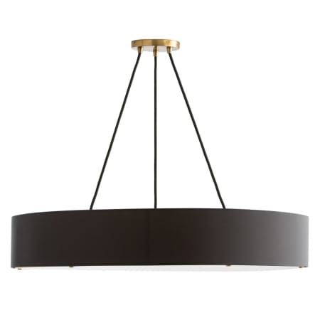 A large image of the Arteriors 89023 Matte Black