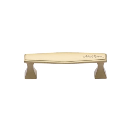 A large image of the Ashley Norton MT0334-096 Satin Brass