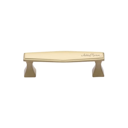 A large image of the Ashley Norton MT0334-203 Satin Brass