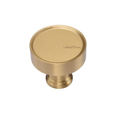 A large image of the Ashley Norton MT4549-032 Satin Brass