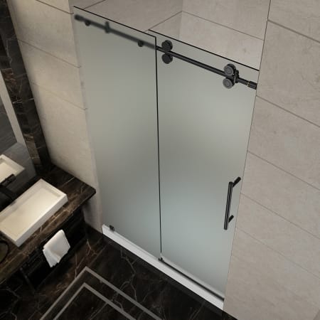 A large image of the Aston SDR978F-60-10 Aston-SDR978F-60-10-Top Down Shower View