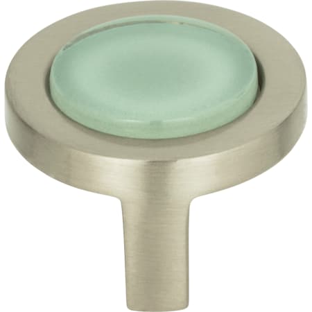 A large image of the Atlas Homewares 229 Green / Brushed Nickel
