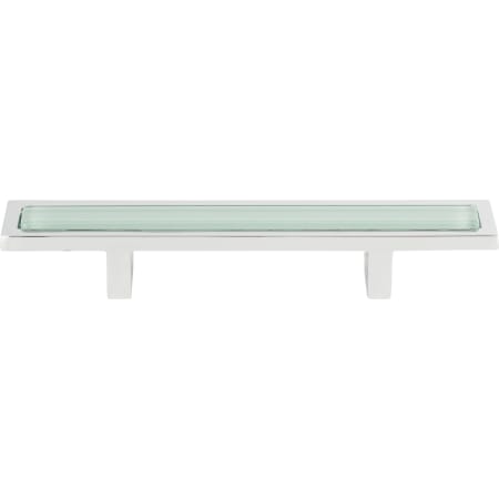 A large image of the Atlas Homewares 231 Green / Polished Chrome