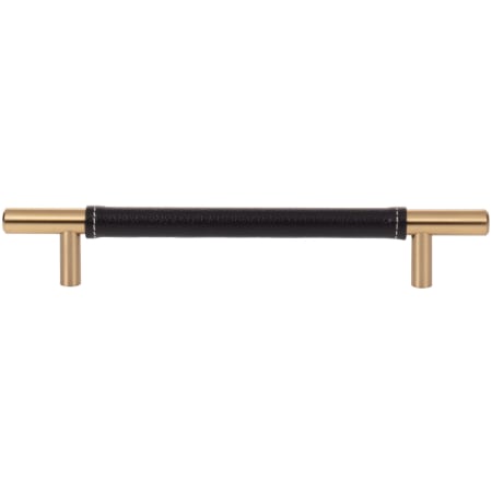 A large image of the Atlas Homewares 281 Black / Warm Brass